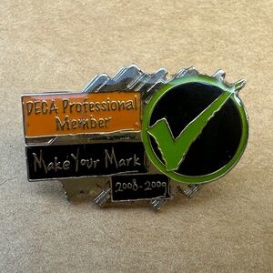 DECA PIN Professional Member Make your Mark 2008-2009